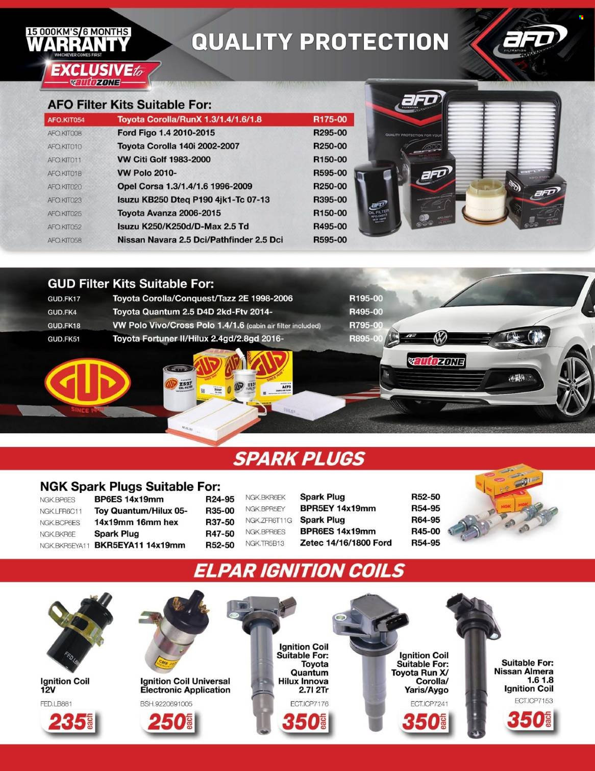 AutoZone specials - 03/12/2024 - 31/12/2024. Page 1