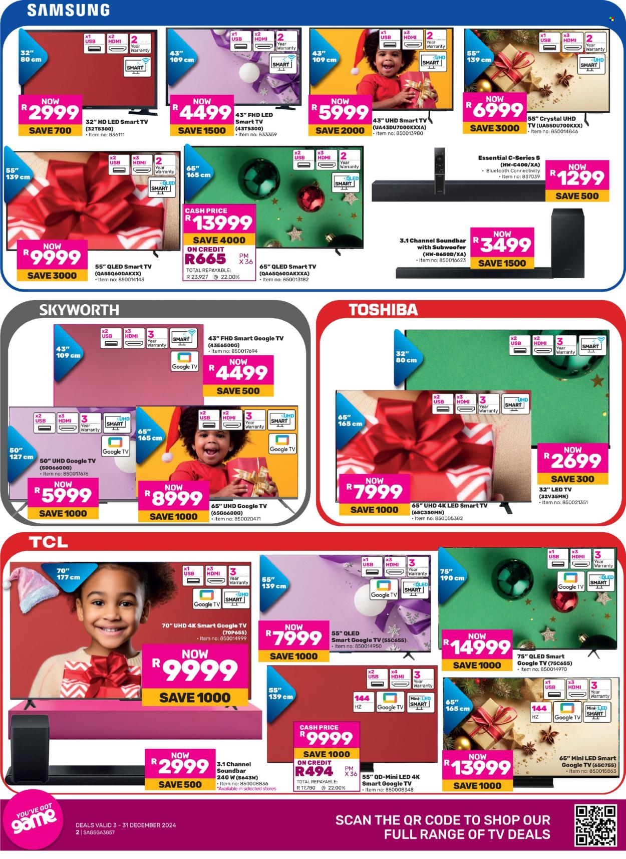 Game specials - 03/12/2024 - 31/12/2024. Page 1