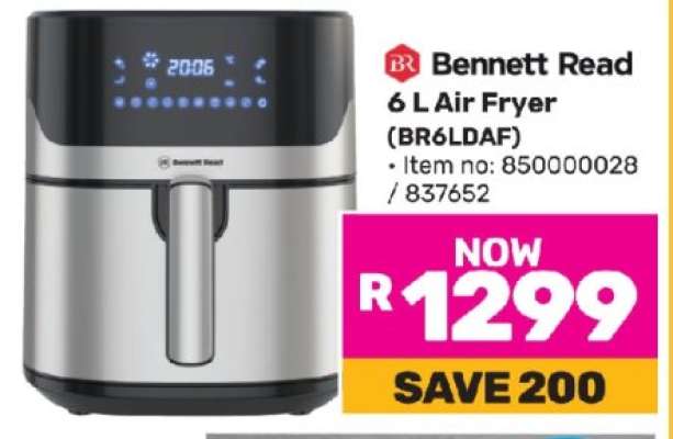 Bennett Read 6L Air Fryer BR6LDAF