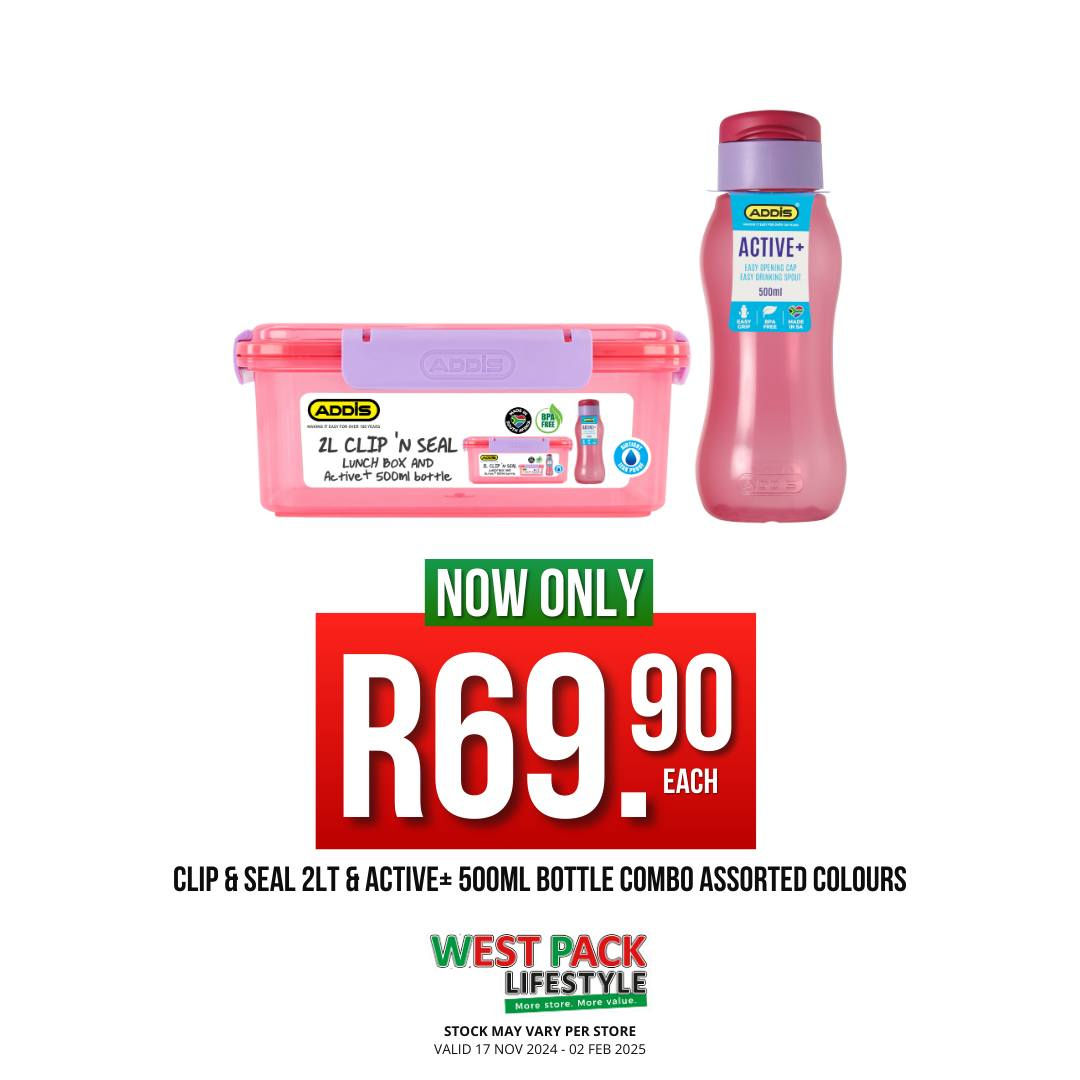 West Pack Lifestyle specials - 17/11/2024 - 02/02/2025. Page 1