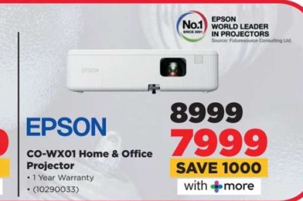 EPSON CO-WX01 Home & Office Projector