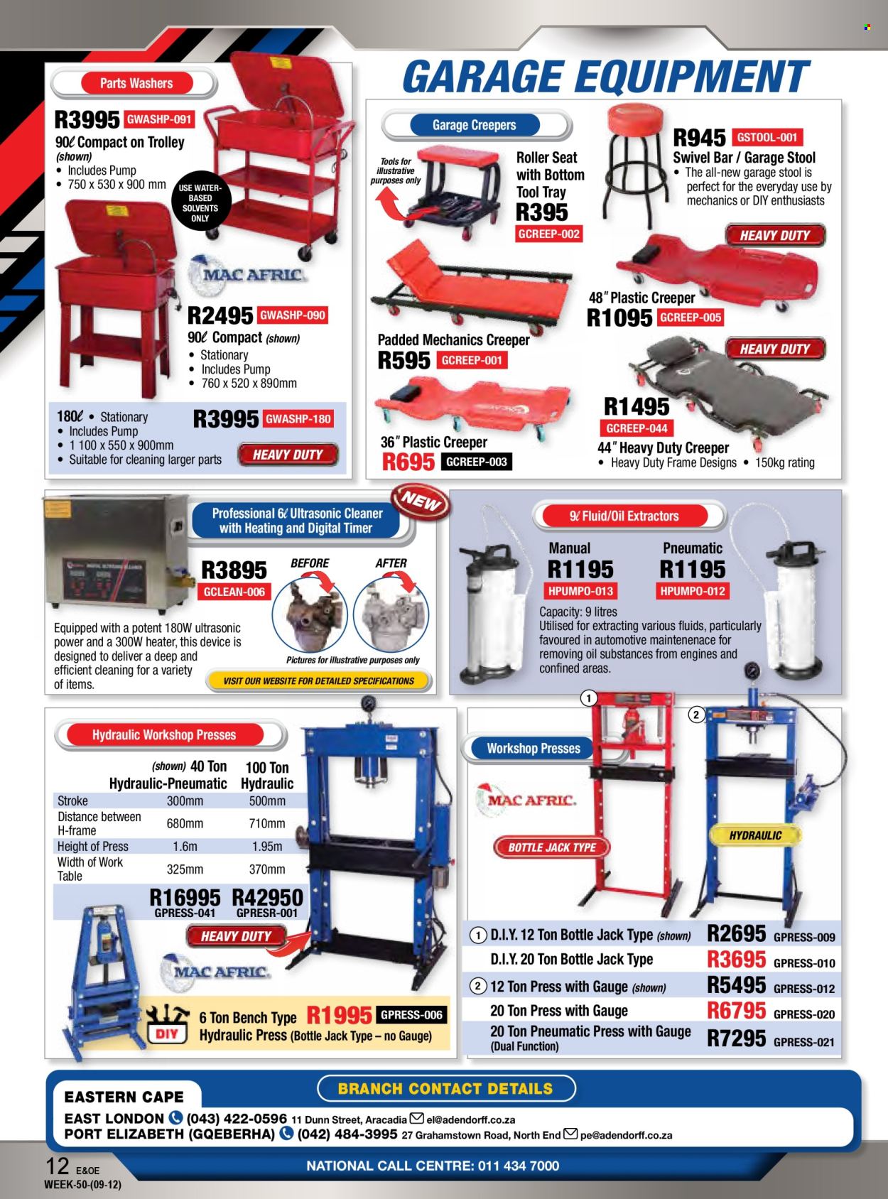 Adendorff Machinery Mart specials - 06/12/2024 - 31/12/2024. Page 1