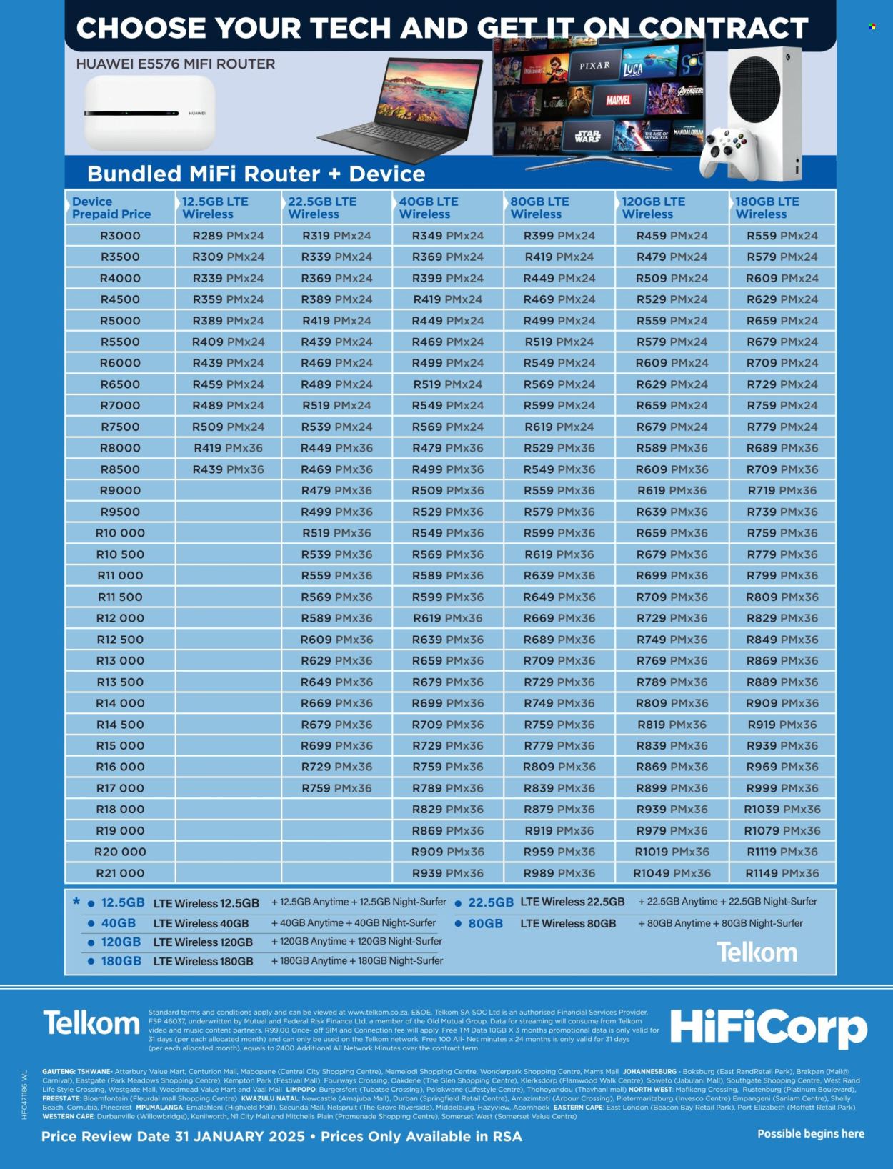 HiFi Corp specials - 01/12/2024 - 31/01/2025. Page 1