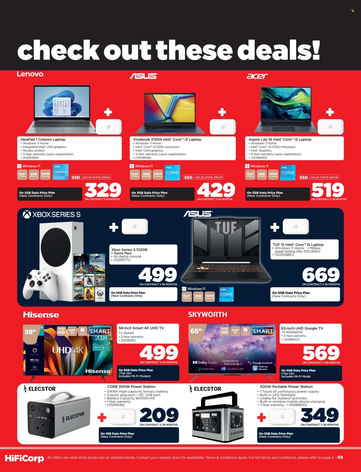 HiFi Corp specials - 07/12/2024 - 06/02/2025. Page 1