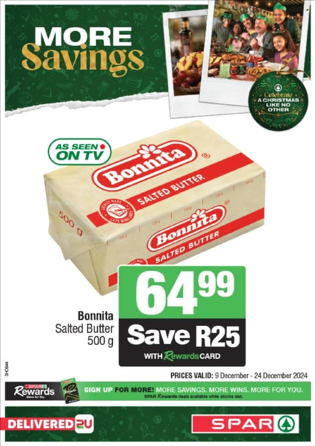 SPAR specials - 09/12/2024 - 24/12/2024. Page 1