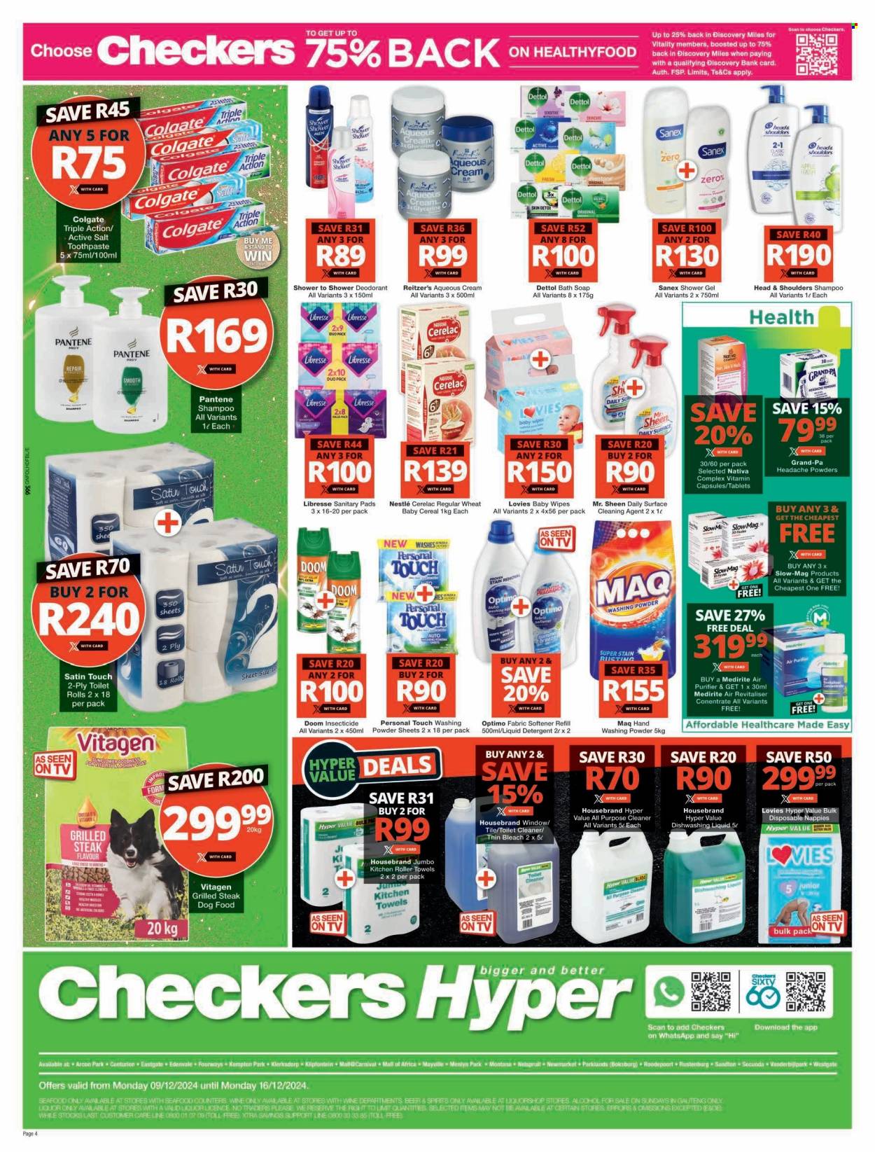 Checkers specials - 09/12/2024 - 16/12/2024. Page 1