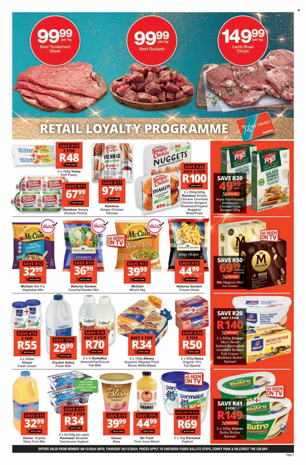 Checkers specials - 09/12/2024 - 26/12/2024. Page 1