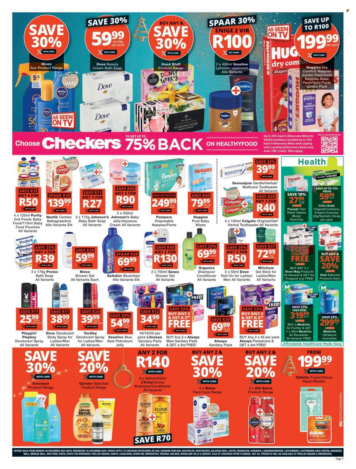 Checkers specials - 09/12/2024 - 25/12/2024. Page 1