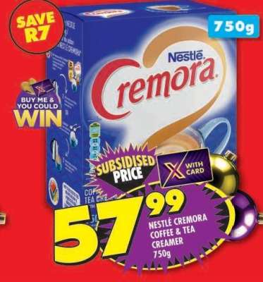 Nestlé Cremora Coffee & Tea Creamer 750g