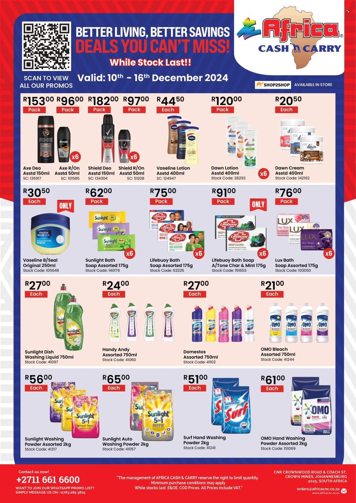 Africa Cash & Carry specials - 10/12/2024 - 16/12/2024. Page 1