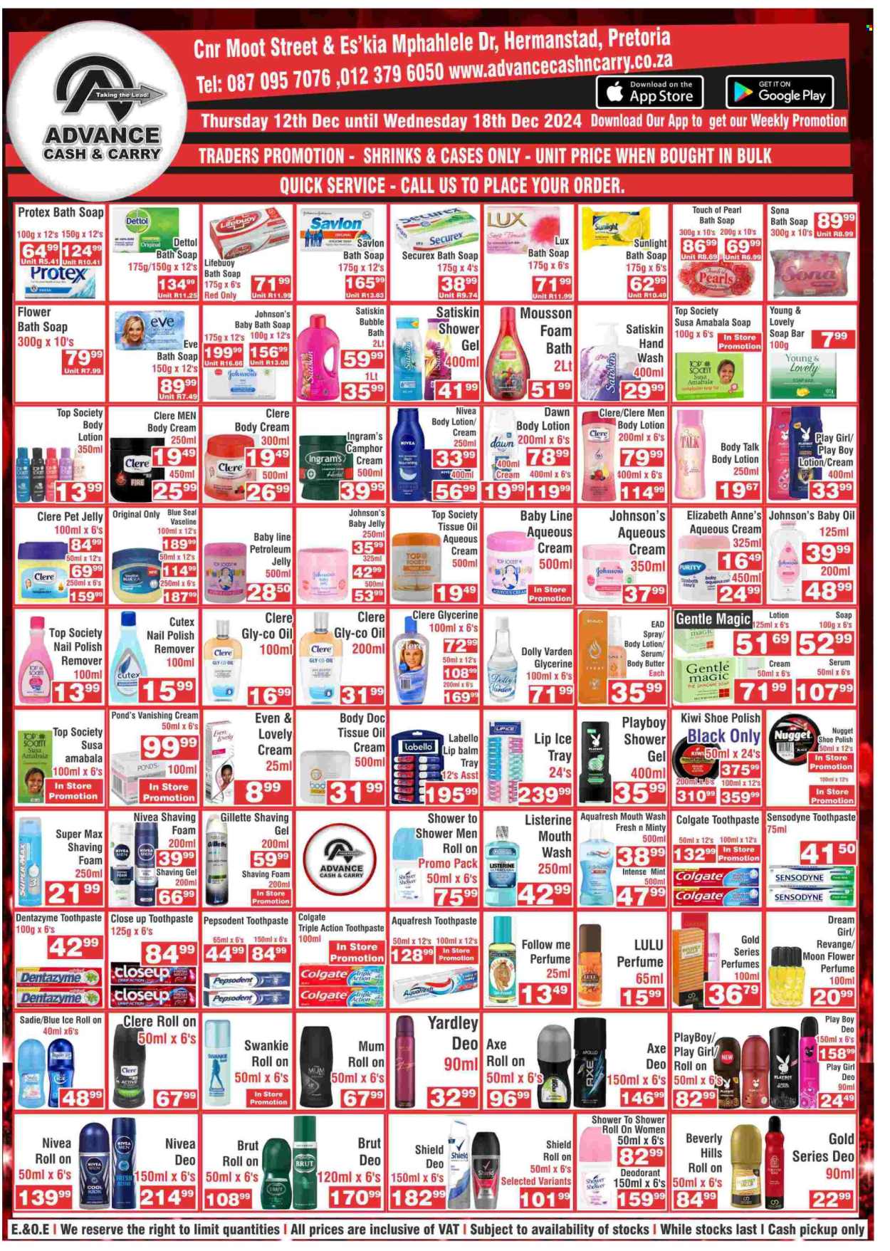 Advance Cash & Carry specials - 12/12/2024 - 18/12/2024. Page 1