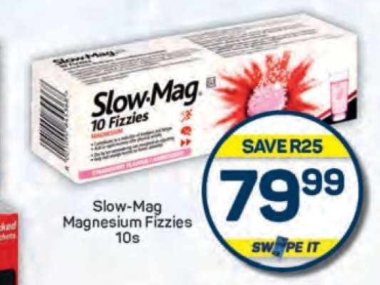 Slow-Mag Magnesium Fizzies 10s