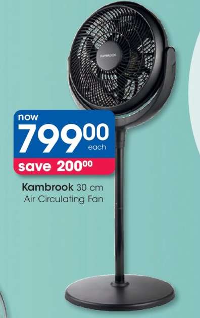 Kambrook 30 cm Air Circulating Fan