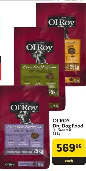 OL'ROY Dry Dog Food