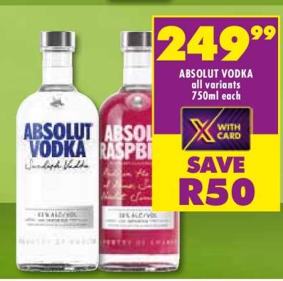 ABSOLUT VODKA