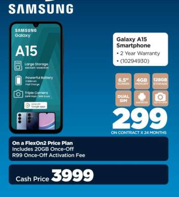 Samsung Galaxy A15 Smartphone