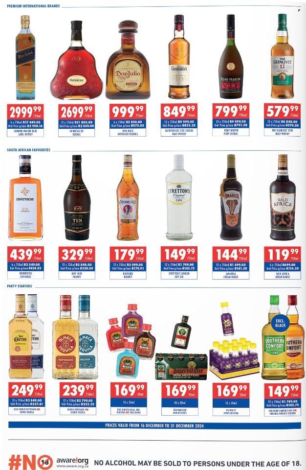 Liberty Liquors specials - 16/12/2024 - 31/12/2024. Page 1