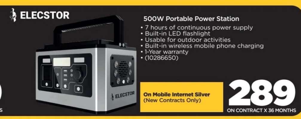 500W Portable Power Station