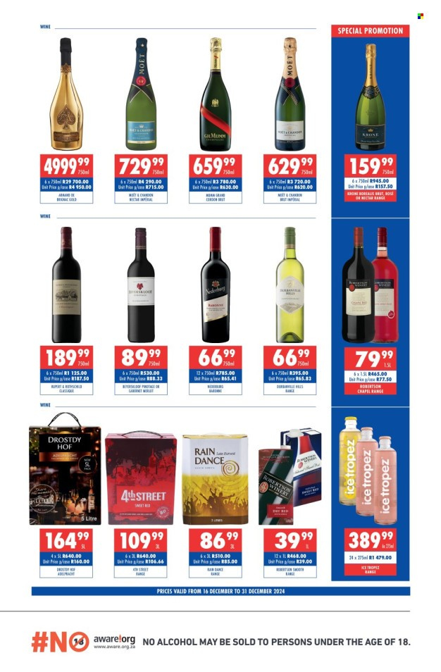 Ultra Liquors specials - 16/12/2024 - 31/12/2024. Page 1