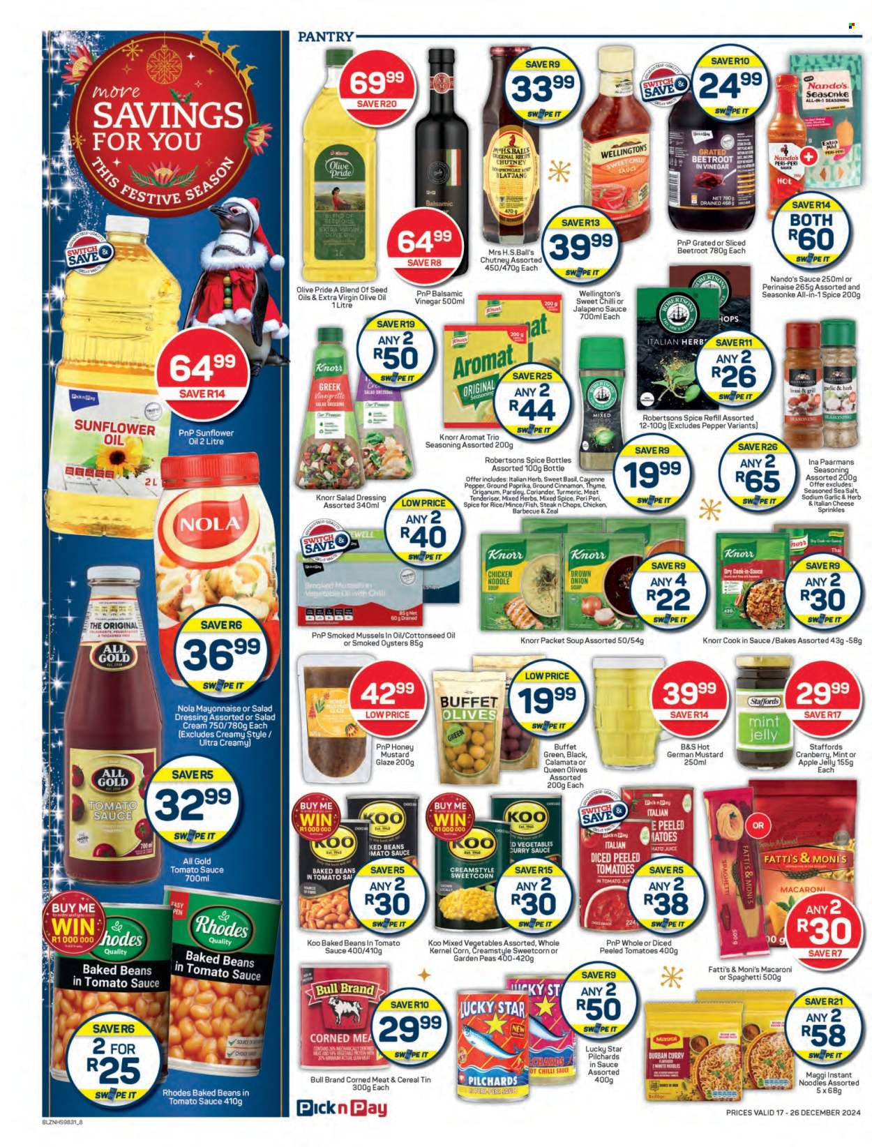 Pick n Pay Supermarket specials - 17/12/2024 - 26/12/2024. Page 1