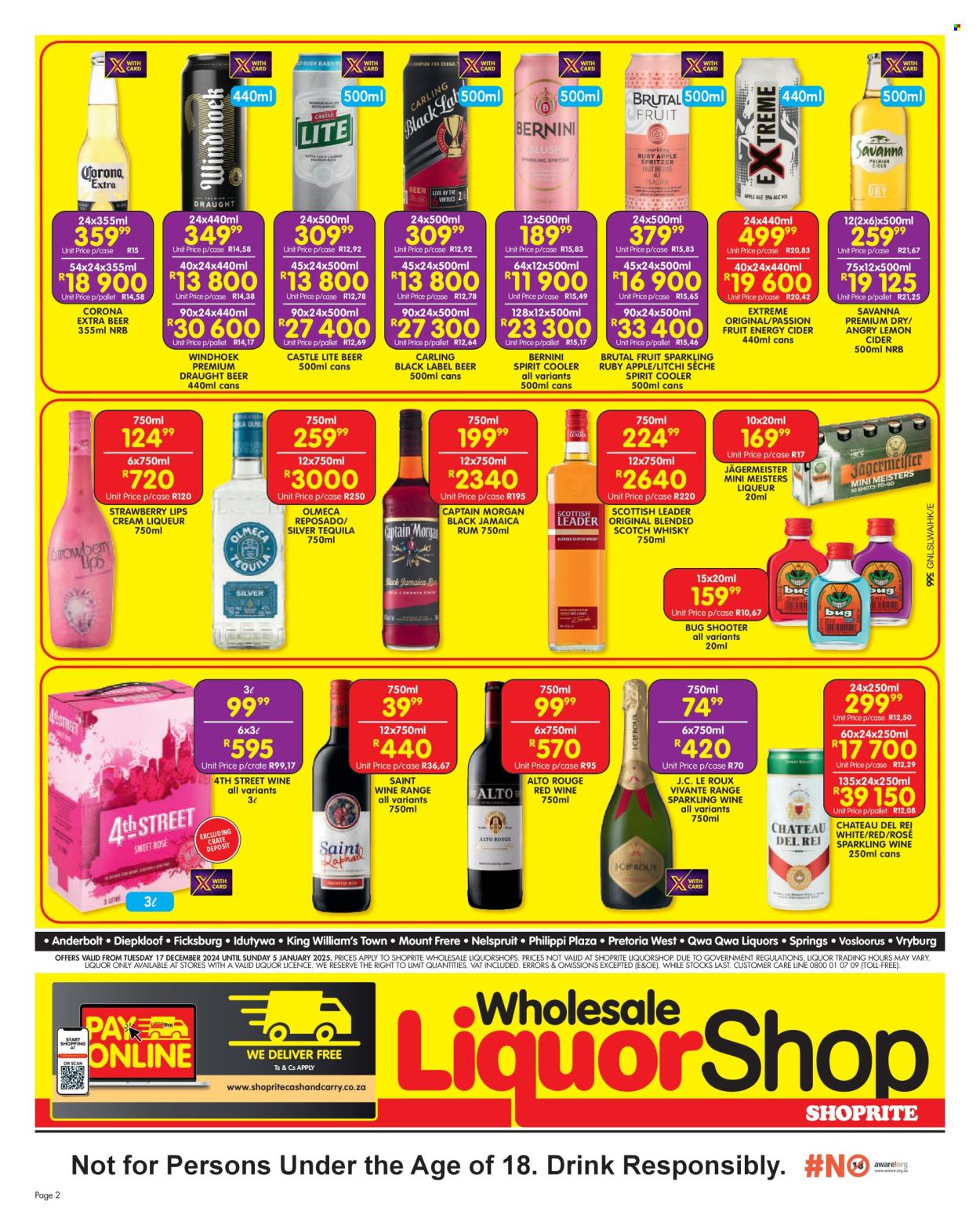 Shoprite specials - 17/12/2024 - 05/01/2025. Page 1