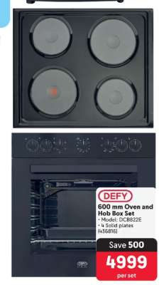 600 mm Oven and Hob Box Set