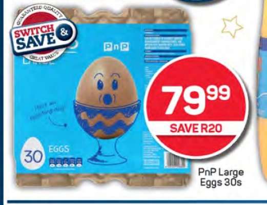 PnP Large Eggs 30s