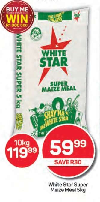 White Star Super Maize Meal 5kg