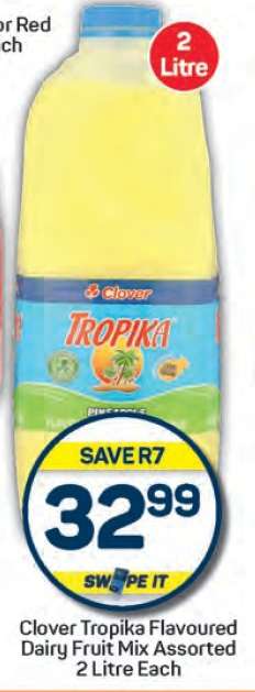 Clover Tropika Flavoured Dairy Fruit Mix