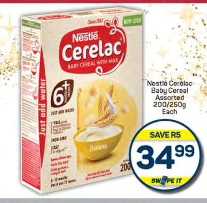 Nestlé Cerelac Baby Cereal Assorted