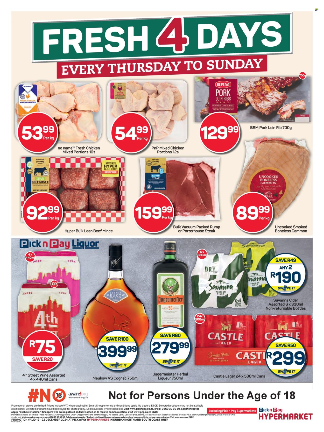 Pick n Pay Hypermarket specials - 19/12/2024 - 22/12/2024. Page 1