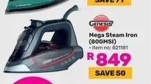 Genesis Mega Steam Iron 80GMSI