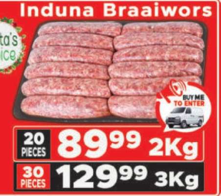 Induna Braaiwors