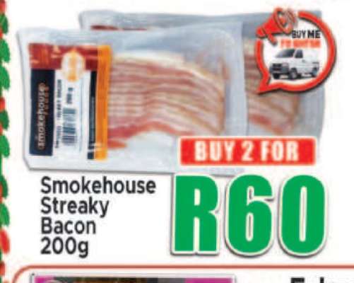 Smokehouse Streaky Bacon