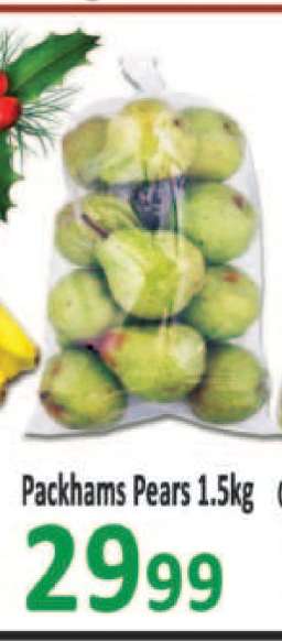 Packhams Pears