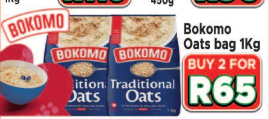 Bokomo Oats bag 1Kg