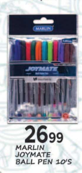 MARLIN JOYMATE BALL PEN 10'S