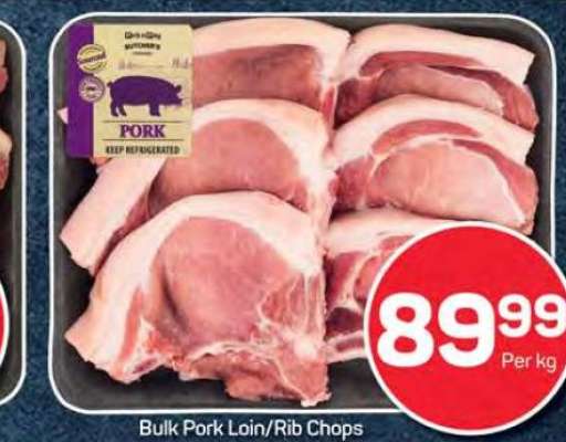 Bulk Pork Loin/Rib Chops