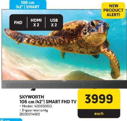 SKYWORTH 106 cm (42") SMART FHD TV