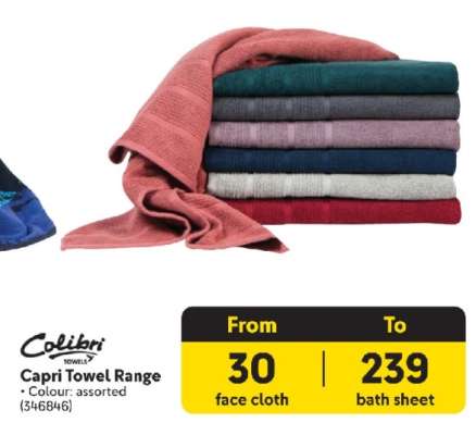 Capri Towel Range