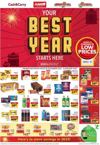 Jumbo Cash & Carry catalogue  - 26/12/2024 - 08/01/2025.