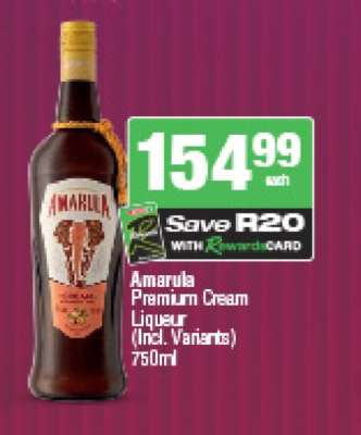 Amarula Premium Cream Liqueur