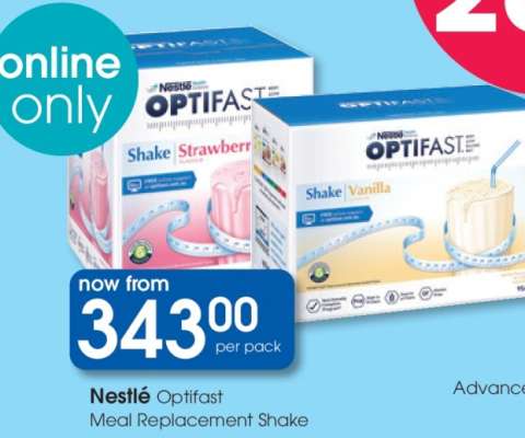 Nestlé Optifast Meal Replacement Shake