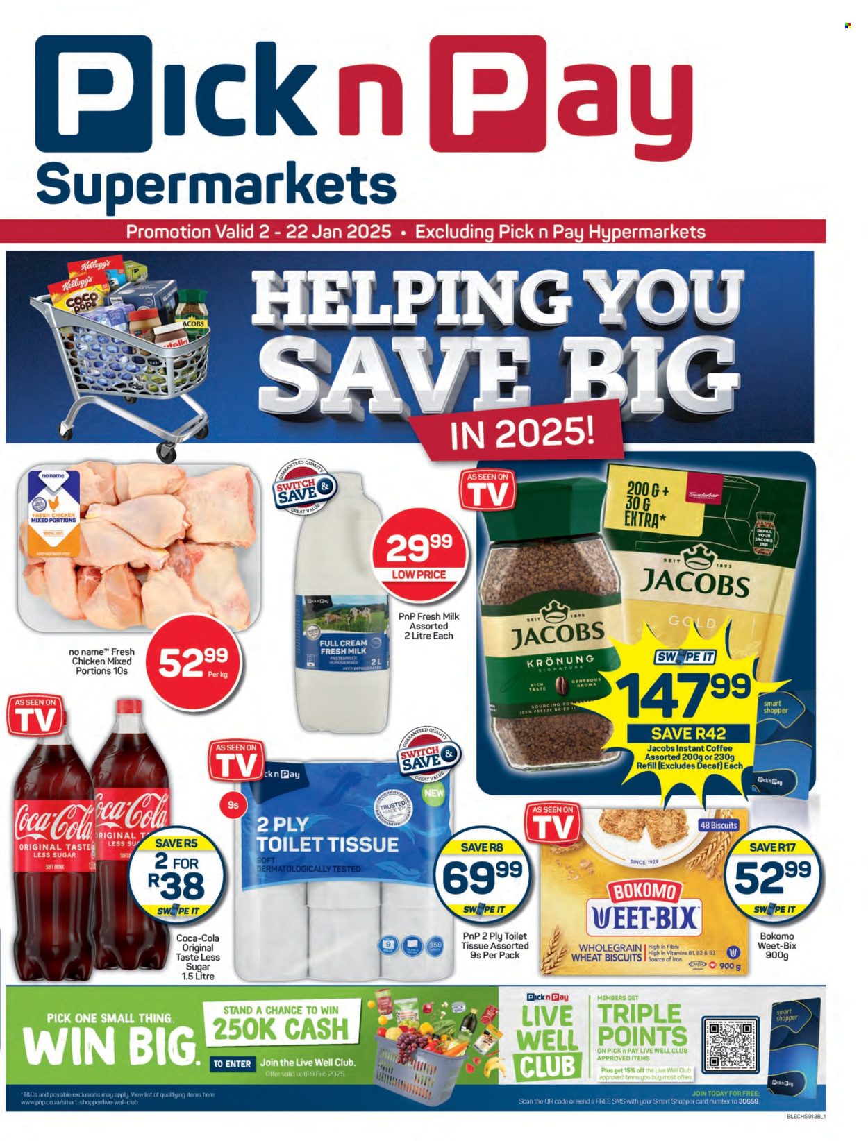 Pick n Pay Supermarket specials - 02/01/2025 - 22/01/2025. Page 1