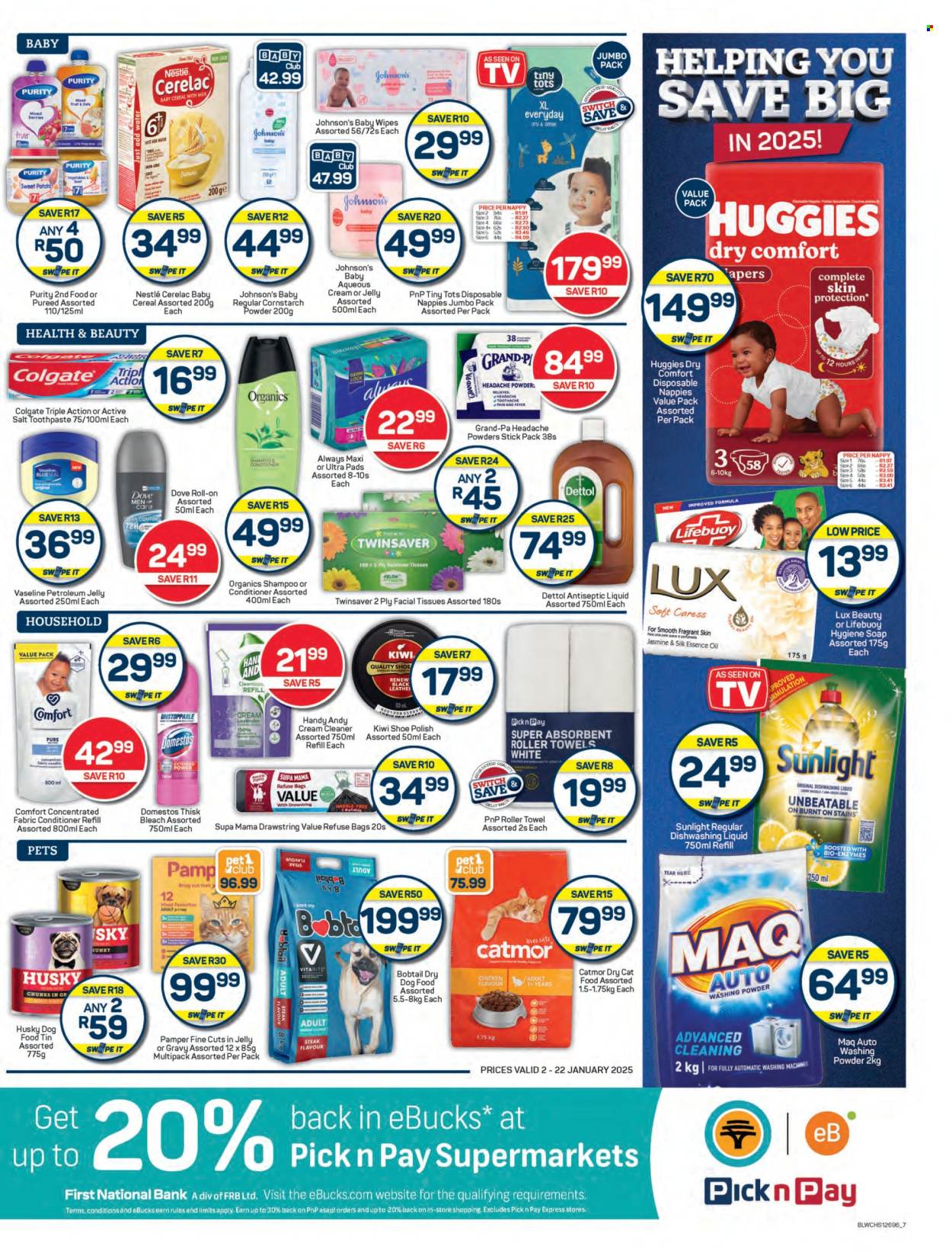 Pick n Pay Supermarket specials - 02/01/2025 - 22/01/2025. Page 1