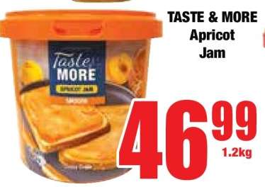 TASTE & MORE Apricot Jam