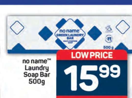 no name™ Laundry Soap Bar 500g