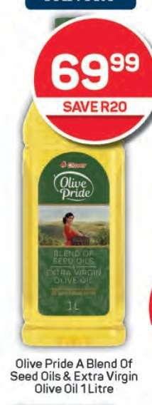 Olive Pride A Blend Of Seed Oils & Extra Virgin Olive Oil