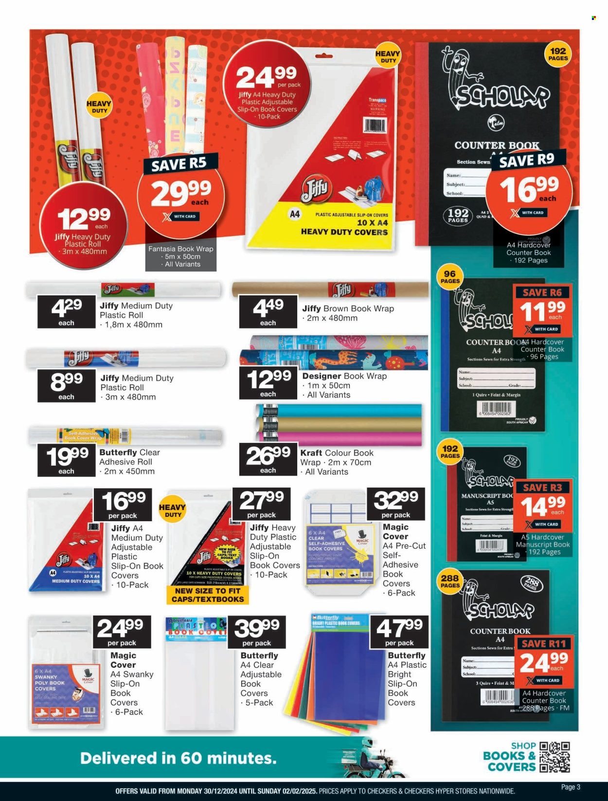 Checkers specials - 30/12/2024 - 02/02/2025. Page 1