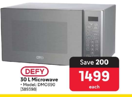 DEFY 30 L Microwave